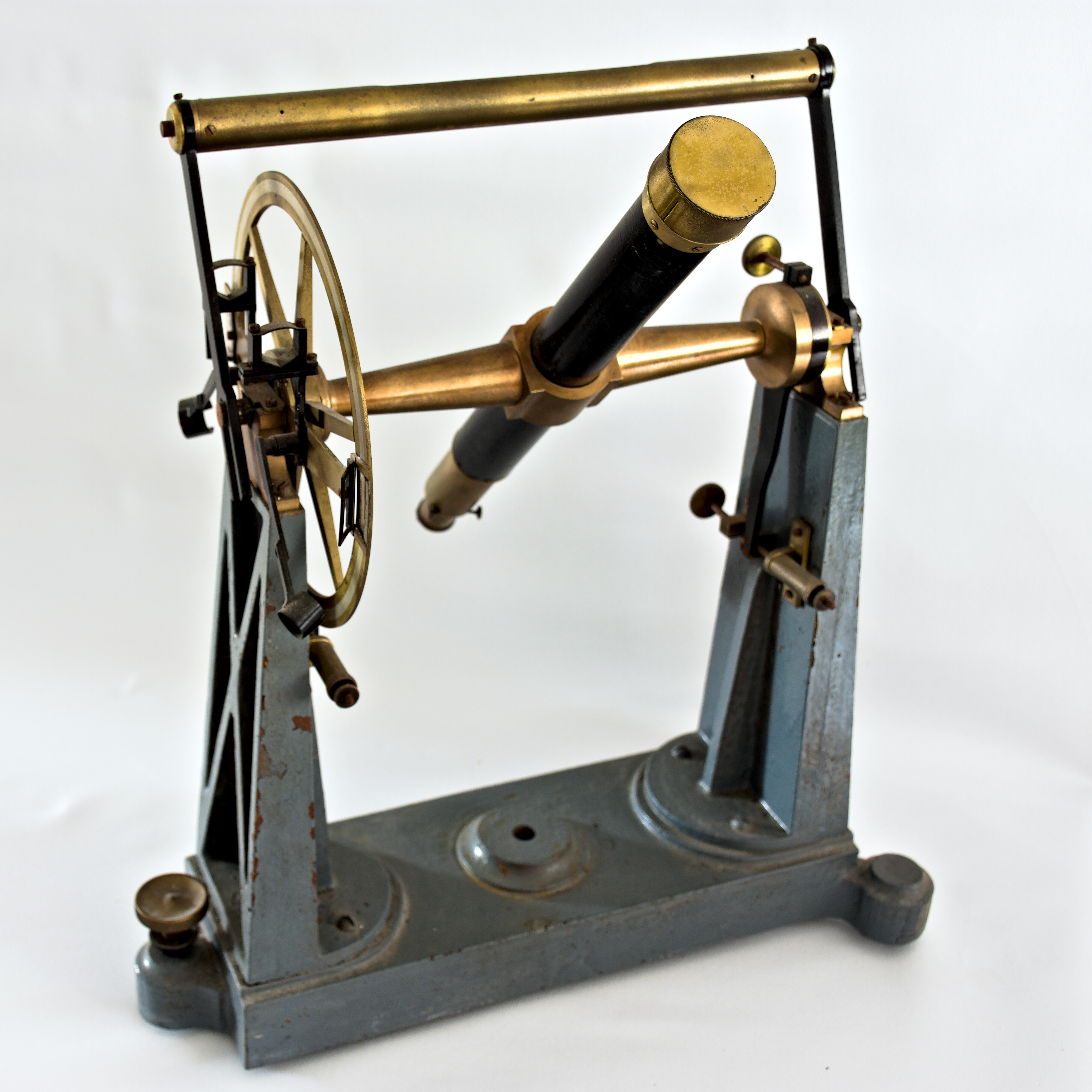 Fig. 1: The transit instrument bought from Miklós Konkoly Thege (Gothard Memorial Exhibition)