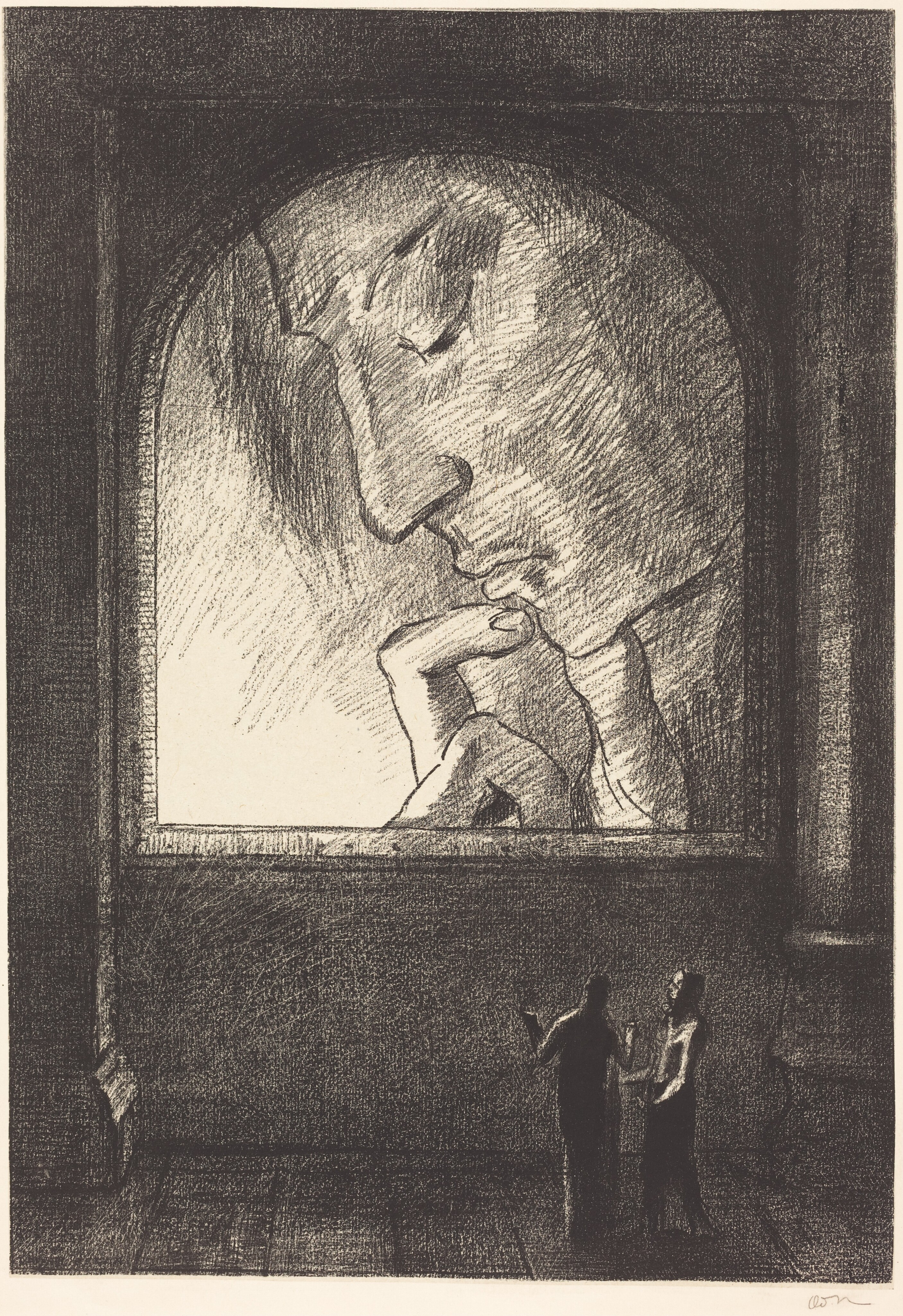 Odilon Redon: Lumière (1893)