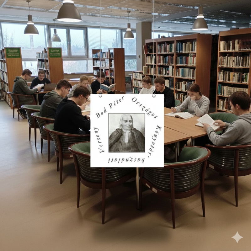 The Bod Péter National Library Studies Competition in the ELTE Savaria Library and Archives