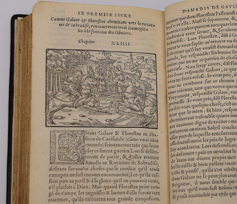 Le premier livre d’amadis de Gaule, 1555 