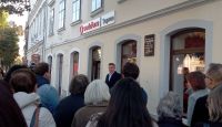 Emléktábla-avatás Dr. Czeke Marianne tiszteletére Sopronban